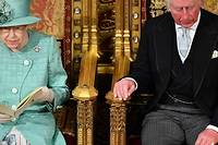 Royaume-Uni: la reine absente pour le discours du tr&ocirc;ne, remplac&eacute;e par le prince Charles (Buckingham)