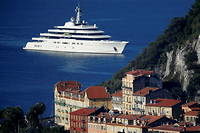 La valeur du yacht « Eclipse », propriété de Roman Abramovitch et construit en 2010, est estimée à plus d’un milliard d’euros.
