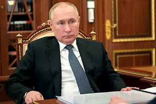 Vladimir Poutine le 22 mars.
