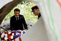 Macron et 400 jeunes se souviennent des victimes de l'esclavage