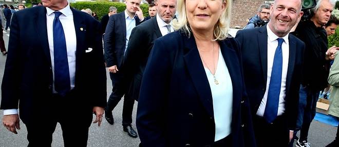 Aux legislatives, Le Pen au defi de rester premiere opposante