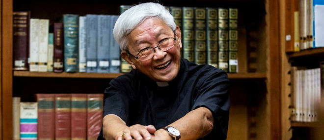Le cardinal Joseph Zen, ici a Hongkong en septembre 2020. (Photo d'illustration)
