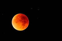 &Eacute;clipse totale : une lune rouge visible dans la nuit de dimanche &agrave; lundi