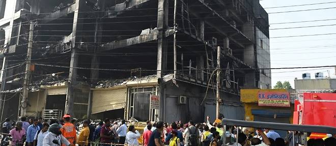 Inde: 27 morts dans un incendie a New Delhi