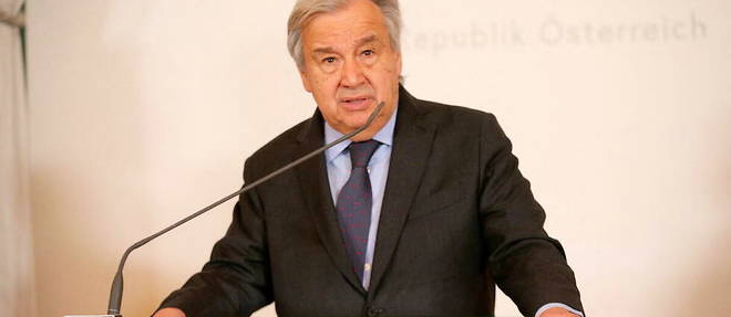 Antonio Guterres, le secretaire general de l'ONU.
