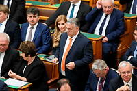 Lors des dernieres legislatives en Hongrie, le Fidesz de Viktor Orban a enleve 135 des 199 sieges du Parlement.
