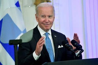 Joe Biden à la Maison-Blanche, le 16 mai 2022. 
