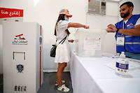 Une expatriée libanaise votant aux législatives depuis Dubaï (photo d'illustration).
