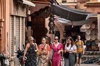 Marrakech, la ville ocre, retrouve des couleurs apr&egrave;s le Covid
