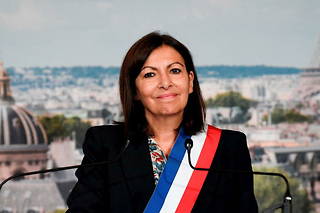 La maire PS de Paris Anne Hidalgo, le 3 juillet 2020. 
