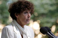 Françoise Rudetzki lors d'un discours en 2012.
