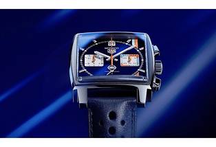 <p style="text-align:justify">Montre TAG Heuer Monaco Gulf Edition Speciale. 6 700 EUR.
