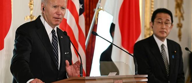A Tokyo, Joe Biden hausse le ton a l'egard de Pekin