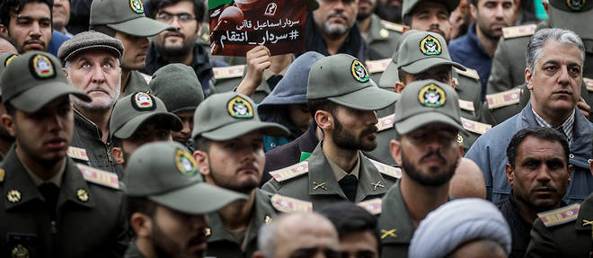 Un colonel des Gardiens de la revolution, l'armee ideologique de l'Iran reunie ici en 2020, a ete << assassine >> dimanche par balle dans l'est de Teheran. L'Iran accuse Israel d'avoir perpetre cet attentat (image d'illustration).
