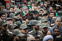 Un colonel des Gardiens de la révolution, l'armée idéologique de l'Iran réunie ici en 2020, a été « assassiné » dimanche par balle dans l'est de Téhéran. L'Iran accuse Israël d'avoir perpétré cet attentat (image d'illustration).
