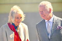 Le prince Charles et son épouse Camilla à l'occasion d'une visite au Canada, le 19 mai 2022.
