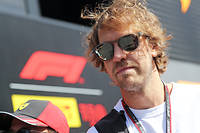Sebastian Vettel à Barcelone lors du Grand Prix d'Espagne le 22 mai 2022.
