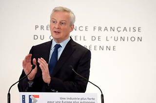 Le ministre de l'Économie Bruno Le Maire.

