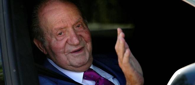 Espagne: Juan Carlos a vu son fils Felipe VI, au terme d'une visite polemique