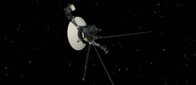 La sonde spatiale « Voyager 1 » de la Nasa, lancée en 1977 avec son jumeau « Voyager 2 », vogue désormais au-delà des frontières du système solaire.
