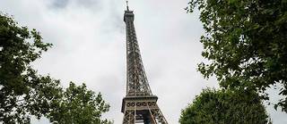 Vue de la tour Eiffel.
