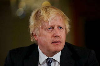 Boris Johnson a présenté ses excuses après avoir reçu l'amende, mais a refusé de démissionner (illustration).

