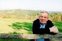 Claude Michelet à Marcillac au cours de l'année 2000.
