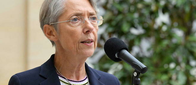 La Premiere ministre Elisabeth Borne a Matignon a Paris, le 27 mai 2022.
