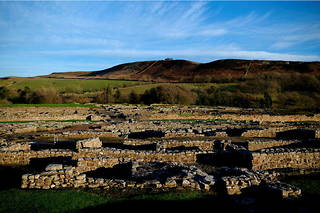 Vue d'une partie des 5 hectares du site archéologique Vindolanda (photo d'illustration).
