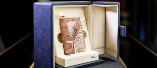 Chopard a créé le trophée de la Palme d'or de ce 75 e  Festival de Cannes.
