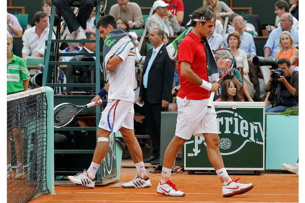 Roland-Garros : Pendant Ce Temps, Roger Federer...