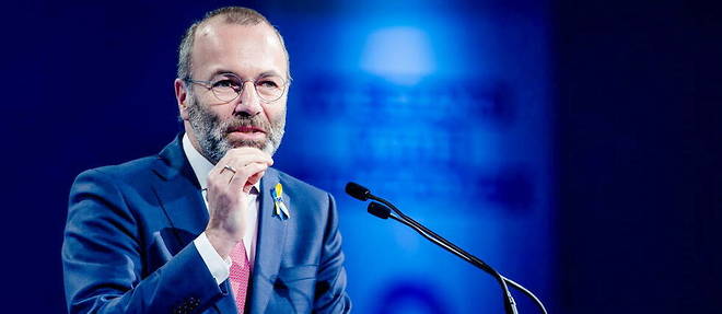 Manfred Weber, during the EPP congress in Rotterdam, May 31, 2022.