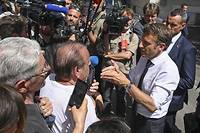 &Agrave; Marseille, Emmanuel Macron repart en campagne