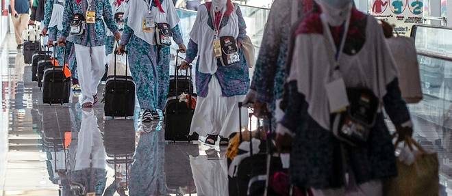 Des pelerins etrangers en Arabie pour le hajj, une premiere depuis le debut du Covid