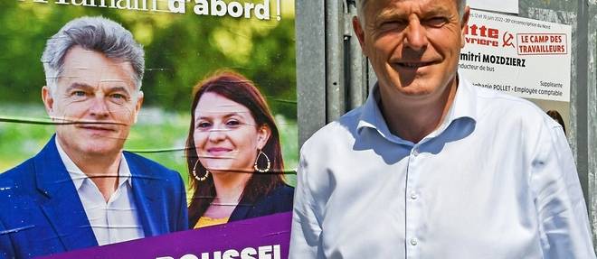 Fabien Roussel en campagne dans le Nord pour "l'union", apres une presidentielle en solo