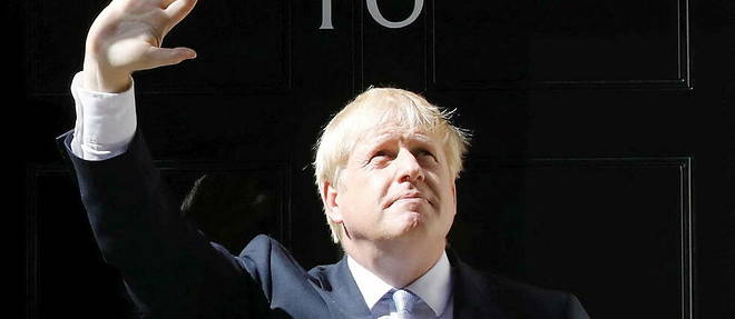 Boris Johnson en 2019.
