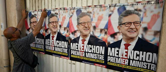 Defait au premier tour de l'election presidentielle, Jean-Luc Melenchon caresse depuis le reve d'etre nomme Premier ministre apres les elections legislatives.
