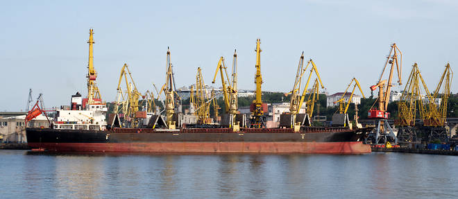 La France est prete a aider pour lever le blocus du port ukrainien d'Odessa, afin de faire sortir d'Ukraine les cereales, dont le blocage provoque une crise alimentaire mondiale. (image d'illustration)
