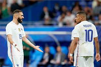 Karim Benzema et Kylian Mbappé ne sont pas parvenus à trouver la faille face à la Croatie, lors de la défaite des Bleus lundi soir (1-0).
