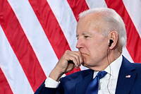 Le président américain Joe Biden lors du Sommet des Amériques, à Los Angeles, le 9 juin 2022.
