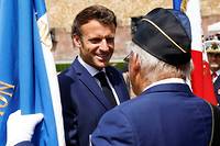 Macron c&eacute;l&egrave;bre le 82e anniversaire de l'Appel du 18-Juin