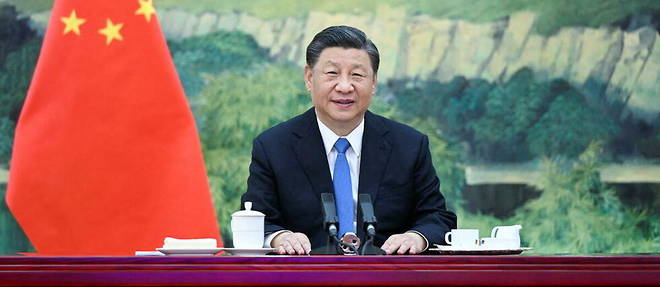 Le president chinois, Xi Jinping, a Pekin, le 25 mai 2022.
