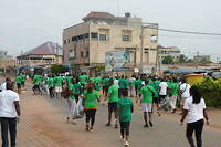 Une séance d'eco-jogging organisée en juin à Lomé.

