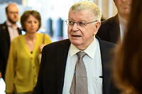 L'ancien PDG de France Télécom Didier Lombard au tribunal de Paris, le 11 mai 2022.
