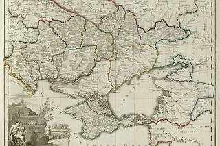 La « nouvelle Russie », aujourd'hui le sud et l'est de l'Ukraine, en 1800.
