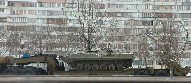 Quatre explosions, qui ont notamment touche un complexe residentiel, ont ete entendues dimanche a Kiev (image d'illustration).
