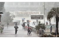 De fortes pluis tomberont sur l'Aude et l'Hérault tout le week-end.
