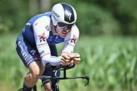 Le Francais Florian Senechal de Quick-Step Alpha Vinyl, ici lors de la troisieme etape de la course cycliste Baloise Belgium Tour, le 17 juin 2022.
