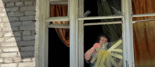 A Sloviansk, les bombes russes sement la mort en frappant des immeubles residentiels