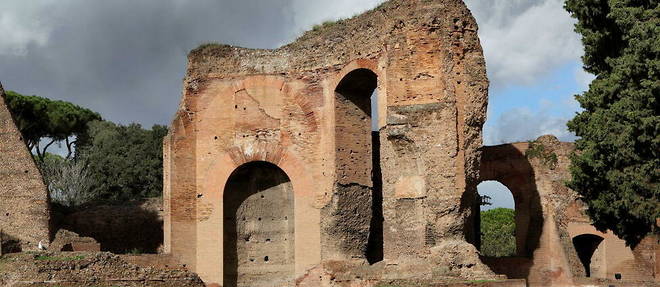 Les fresques seront visibles sur le site des thermes de Caracalla.
